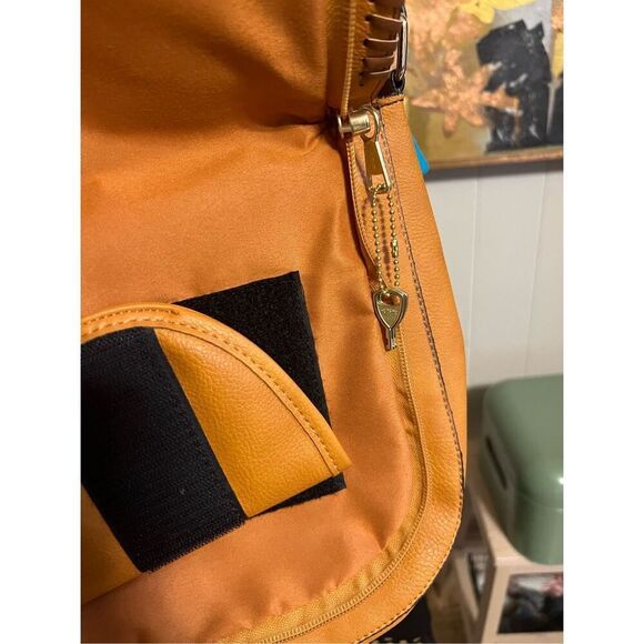 NWT Browning Locking Honey Brown Faux Leather Oakley Concealed Carry Cross body - Picture 7 of 15